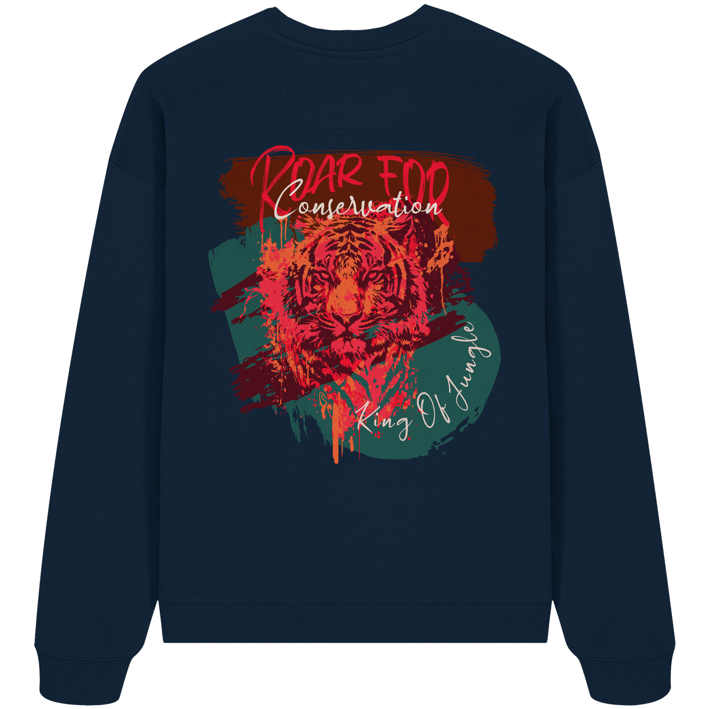 King Of Jungle Candy - Organic Oversize Sweatshirt