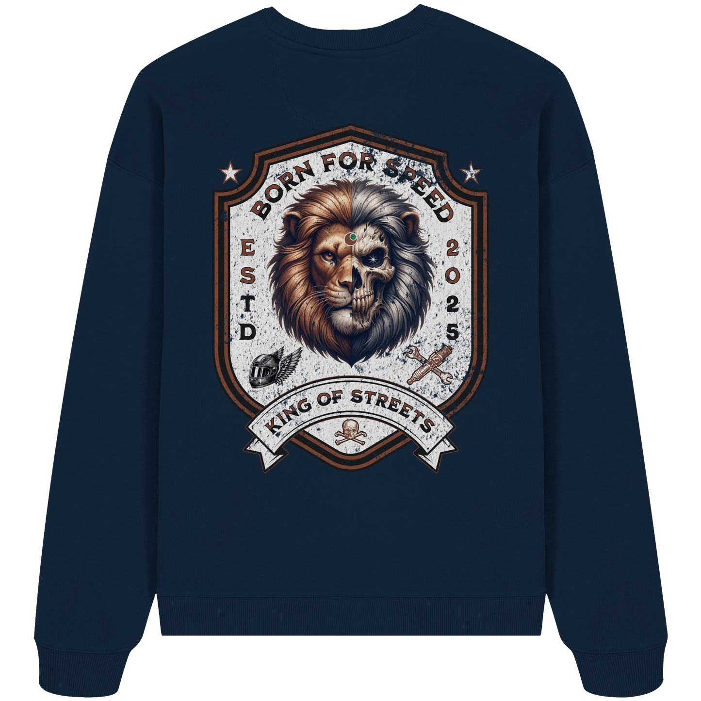 King Of Streets / Oversize Sweatshirt