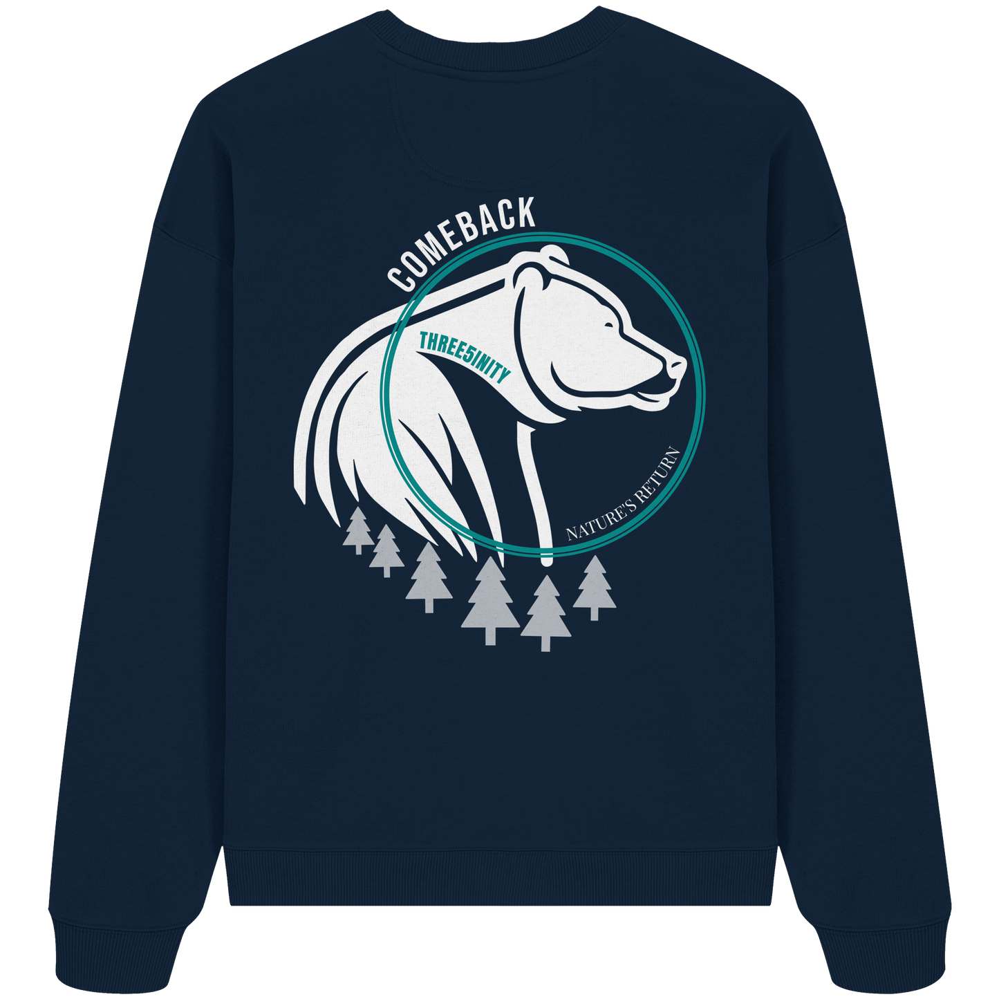 Comeback Bear / Oversize Sweatshirt