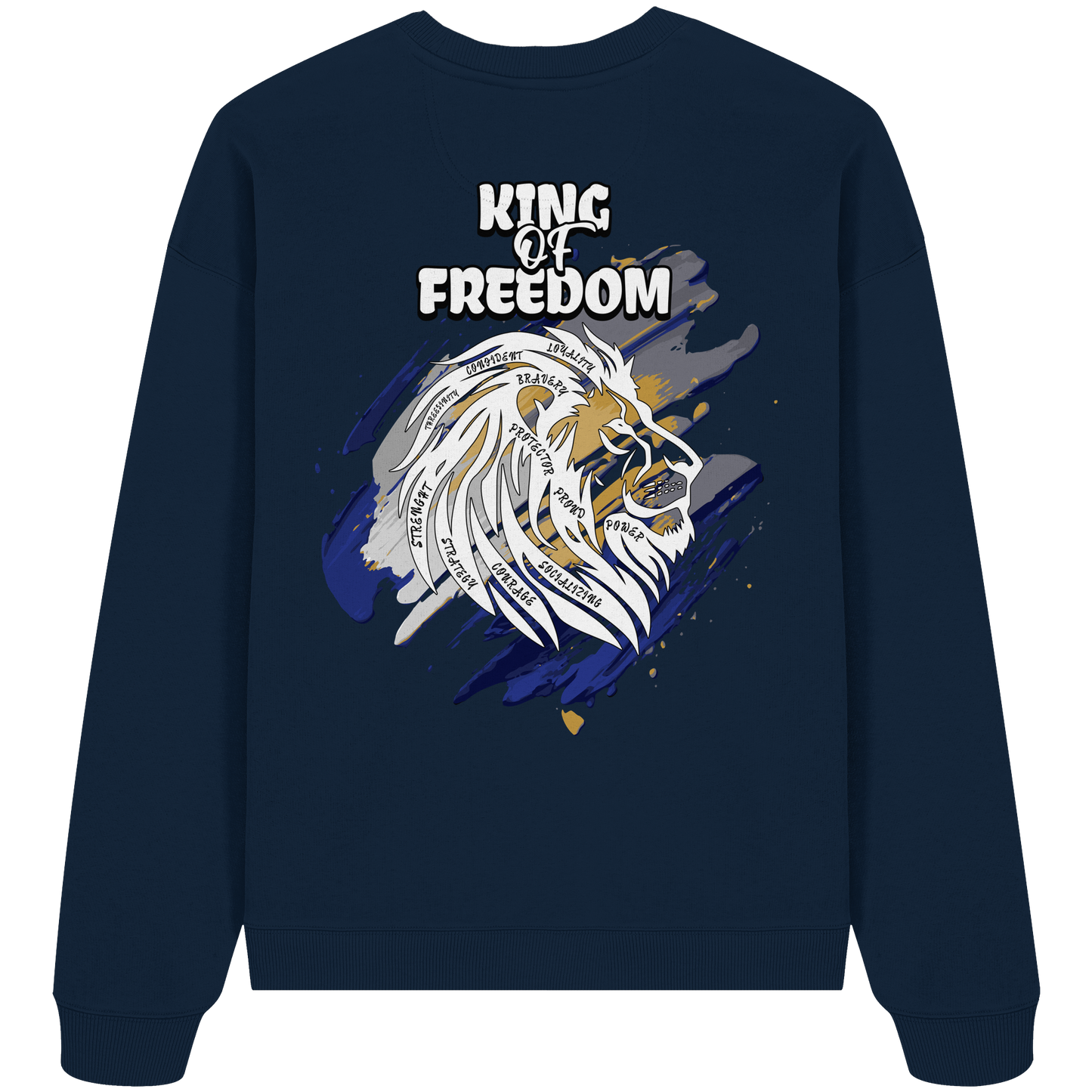King of Freedom / Oversize Sweatshirt