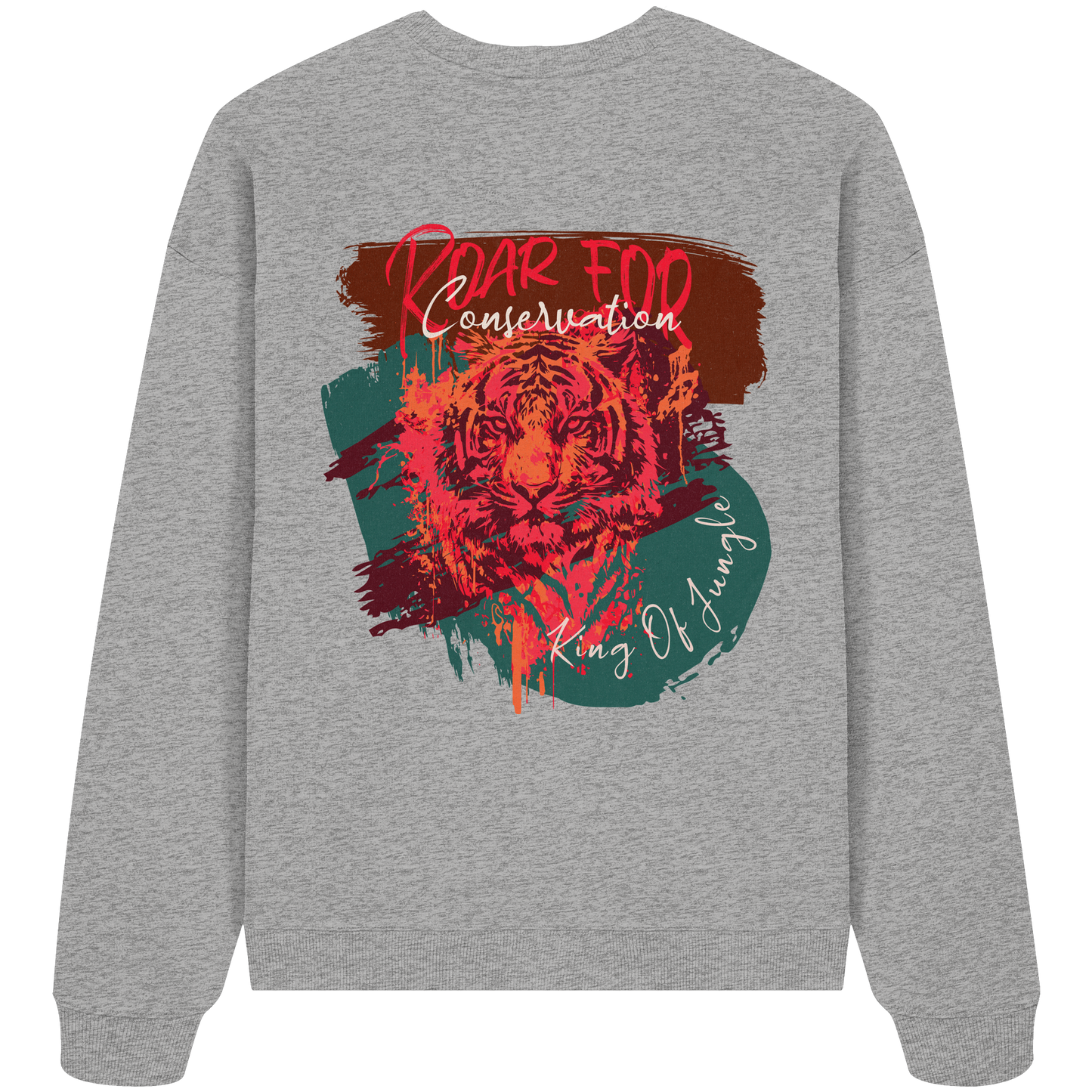 King Of Jungle Candy - Organic Oversize Sweatshirt