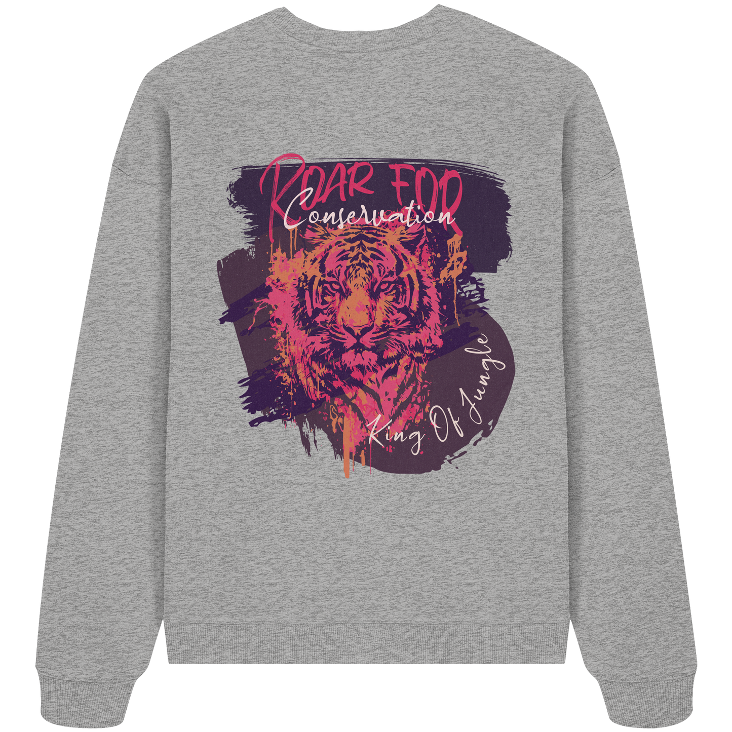 King Of Jungle  - Organic Oversize Sweatshirt