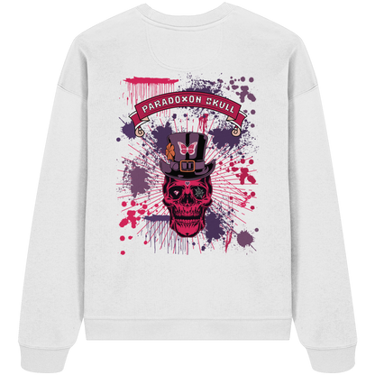 Violet Paradox Skull / Oversize Sweatshirt