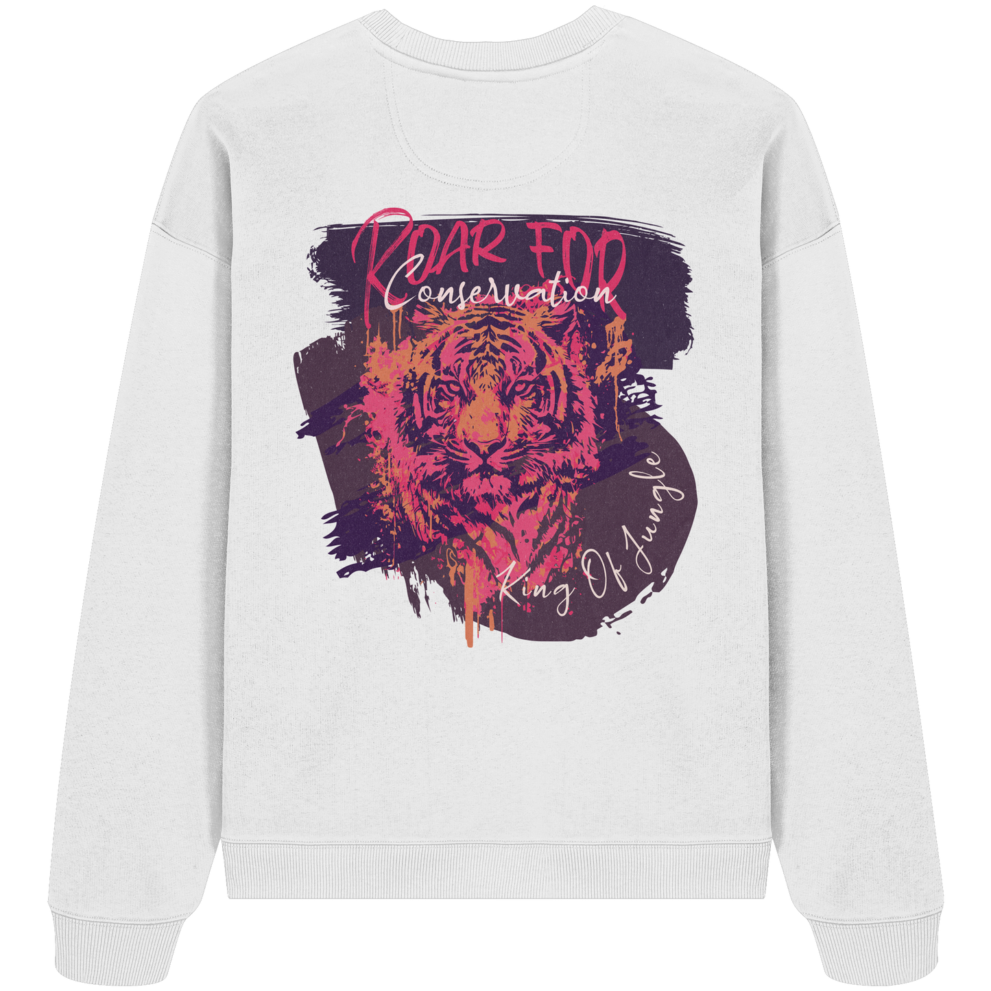 King Of Jungle  - Organic Oversize Sweatshirt