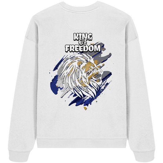 King of Freedom - Organic Oversize Sweatshirt