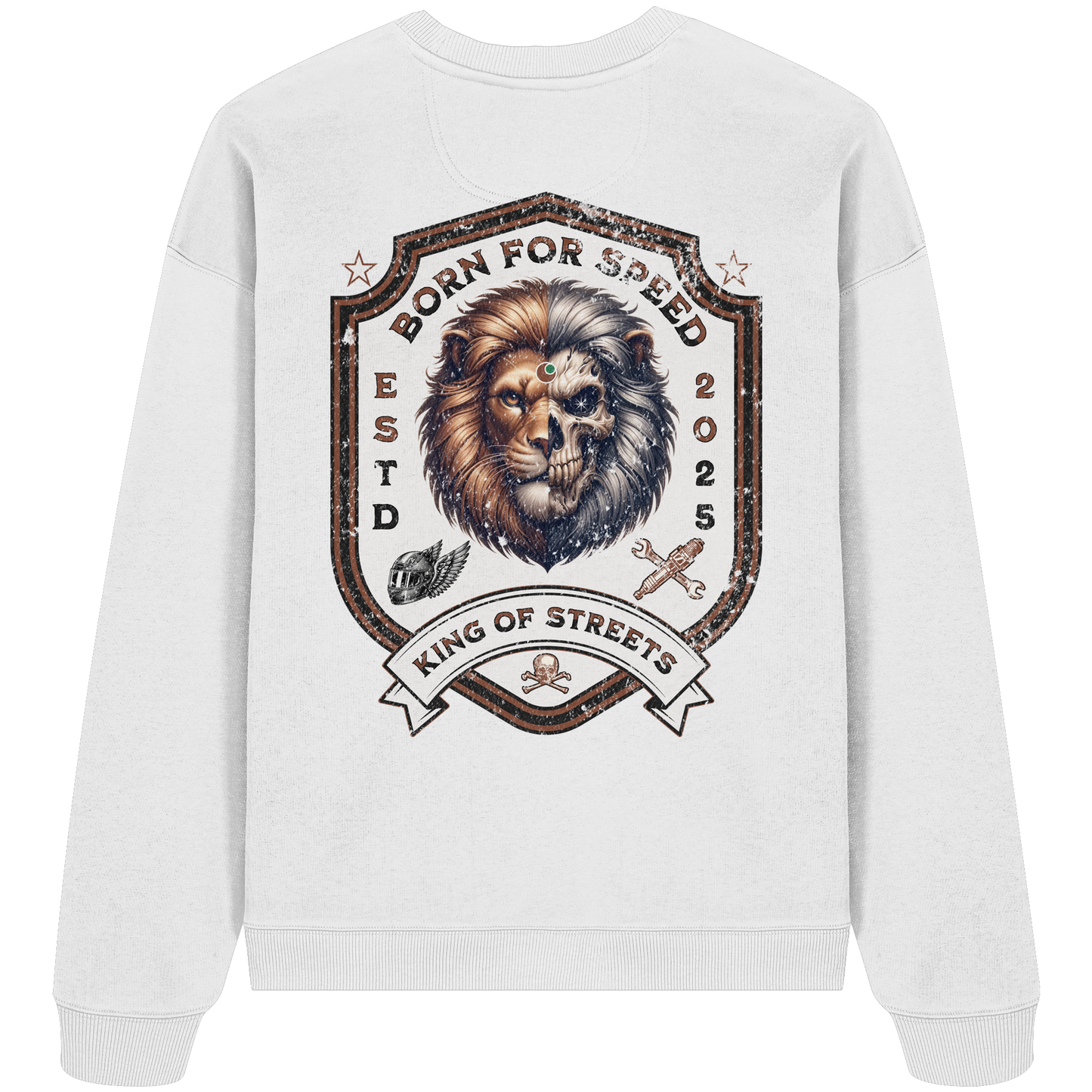King Of Streets / Oversize Sweatshirt