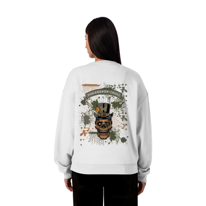 Green Paradox Skull / Oversize Sweatshirt
