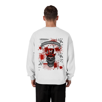 Red Paradox Skull / Oversize Sweatshirt