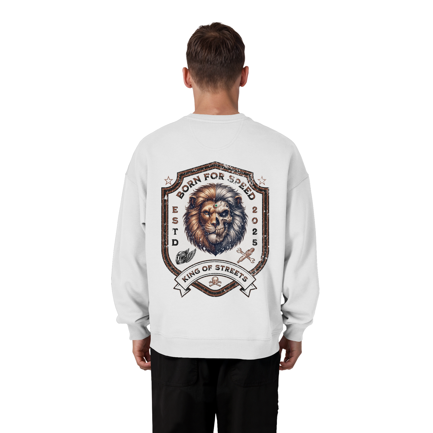 King Of Streets / Oversized sweatshirt