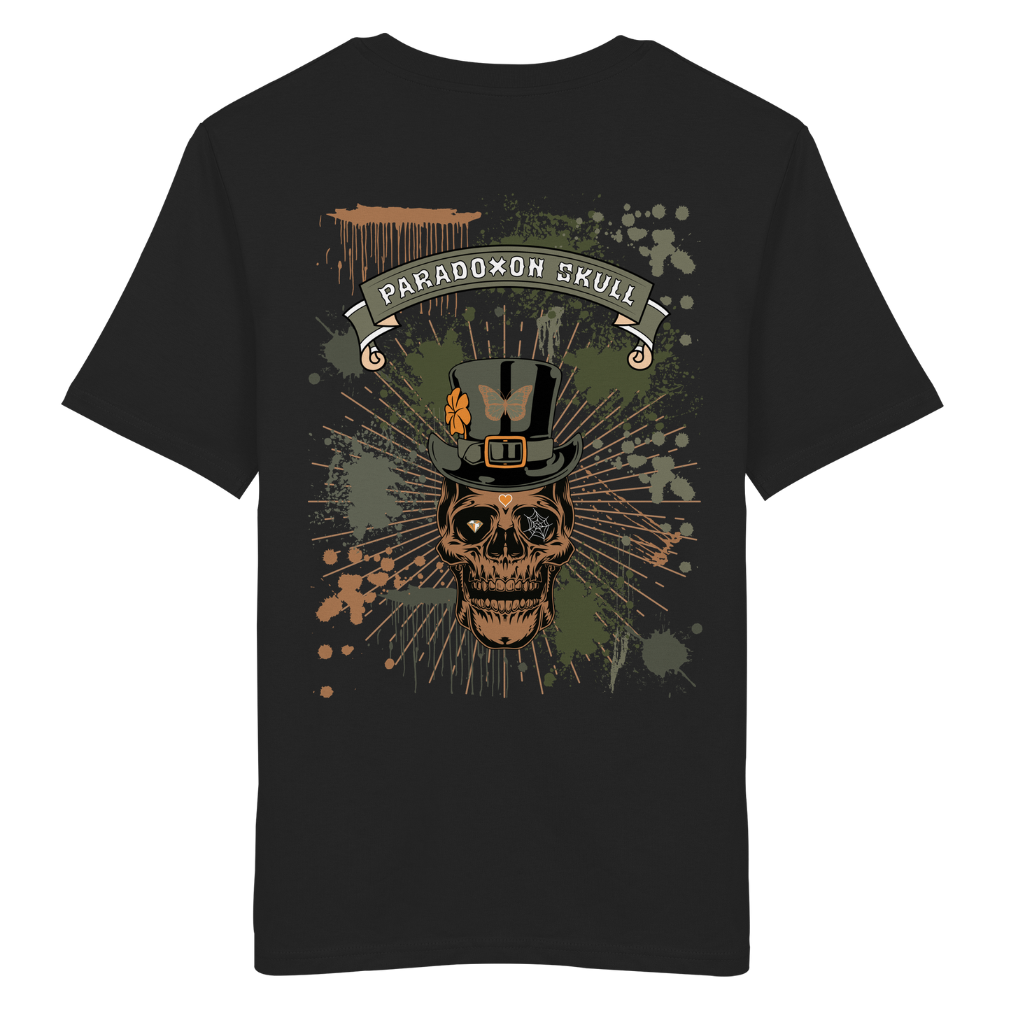 Green Paradoxon Skull  - Organic Shirt