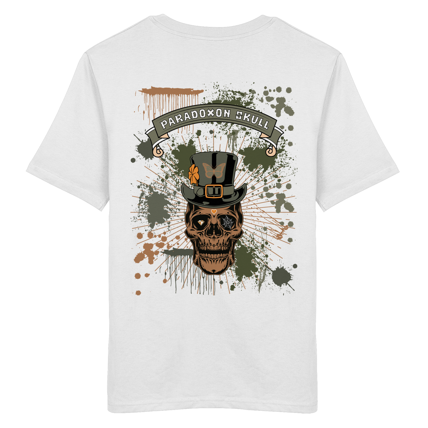 Green Paradoxon Skull  - Organic Shirt