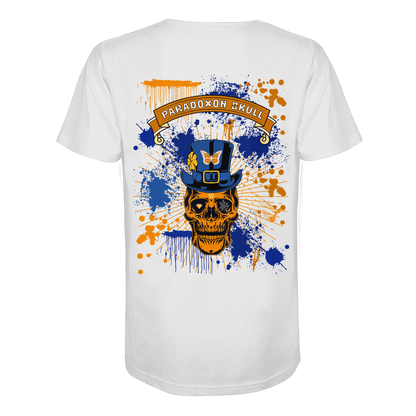 Orange Paradox Skull / T-Shirt