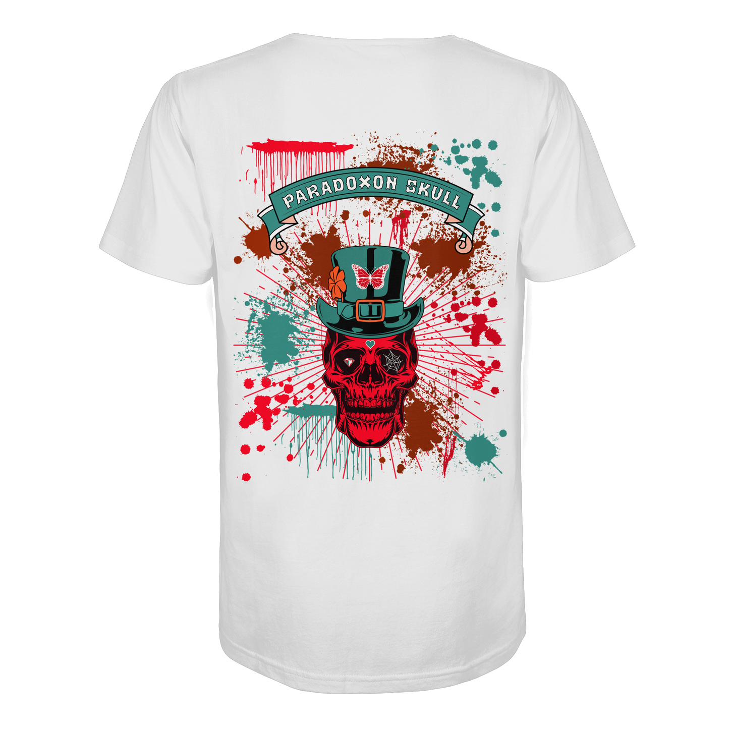 Turquoise Paradox Skull / T-Shirt