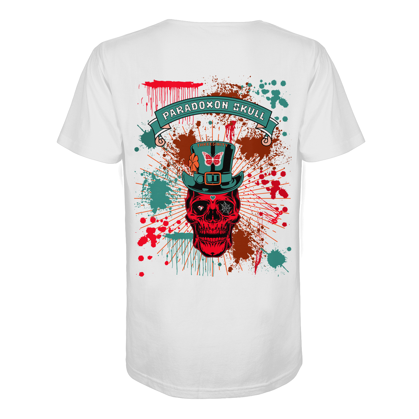 Turquoise Paradoxon Skull / T-Shirt