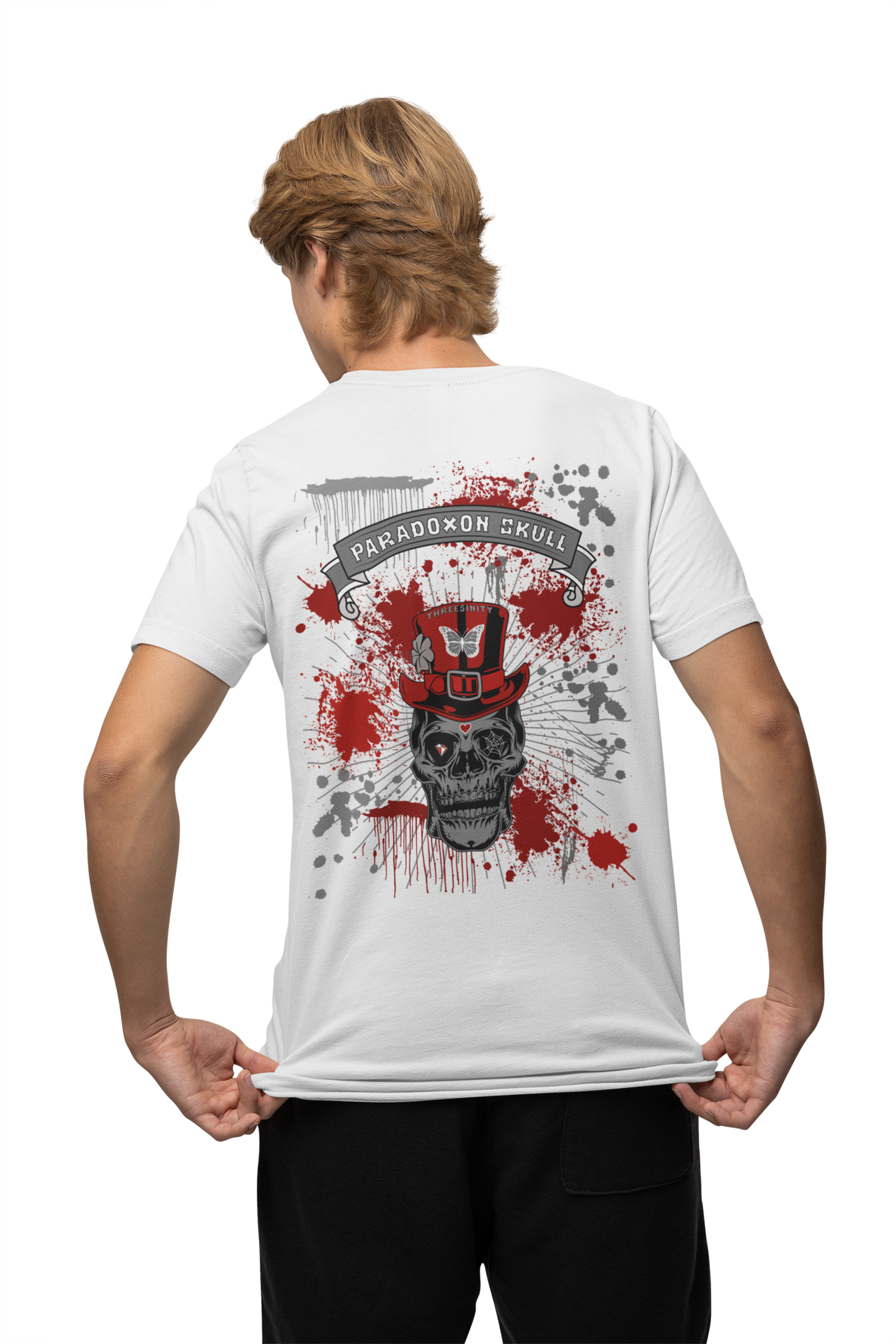 Red Paradoxon Skull / T-Shirt