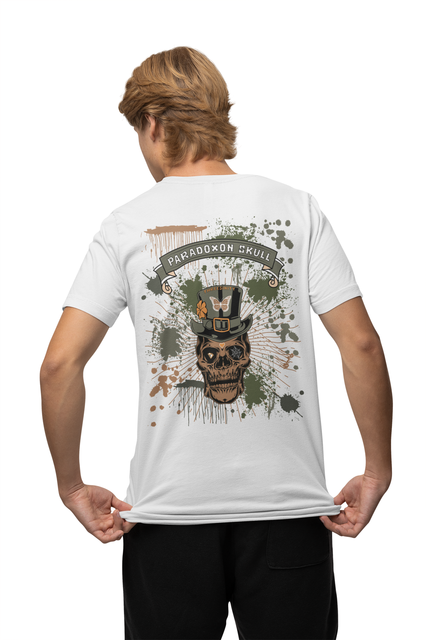Green Paradoxon Skull / T-Shirt
