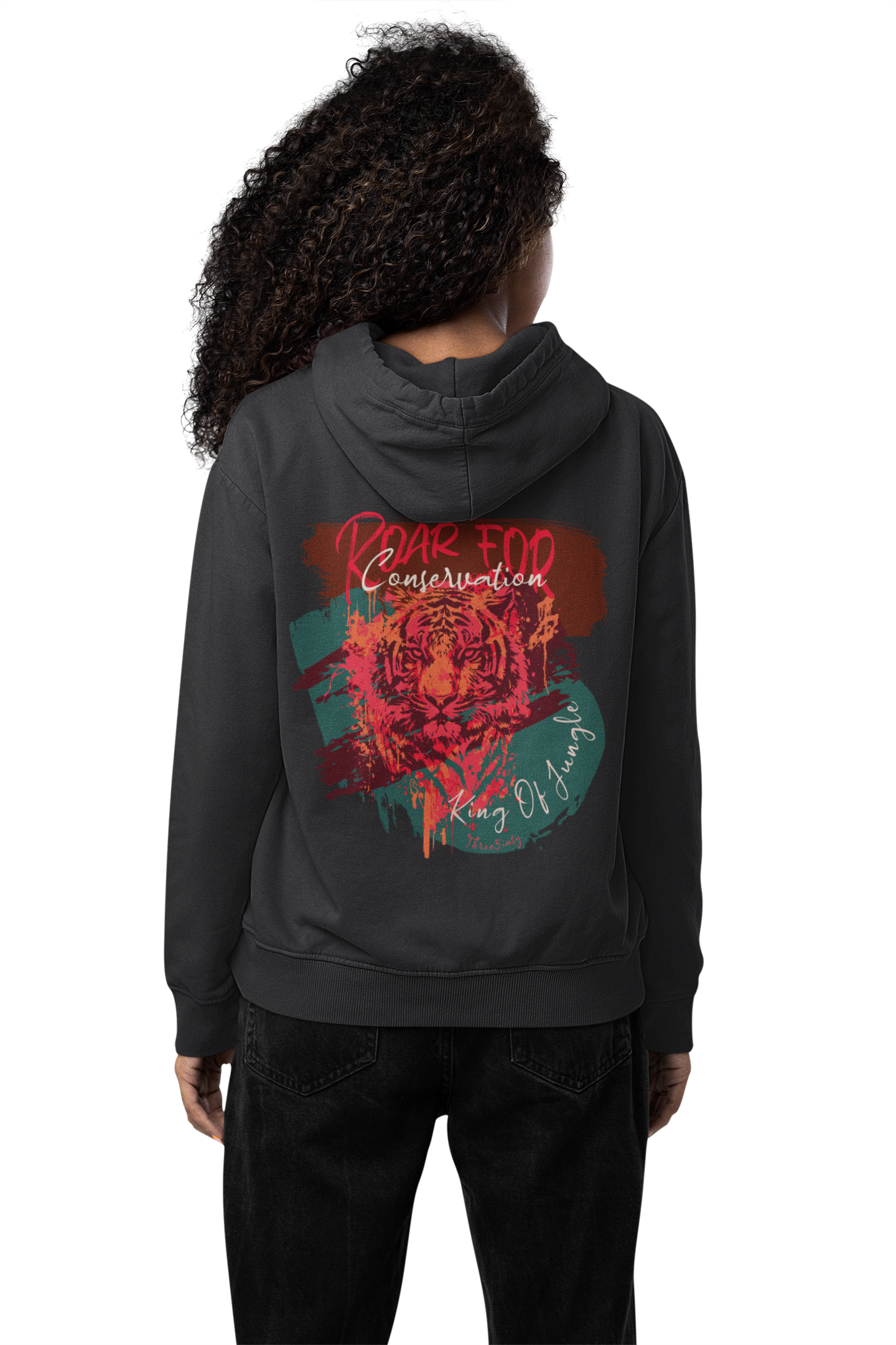 King Of Jungle Candy / Damen Boxcut Hoodie