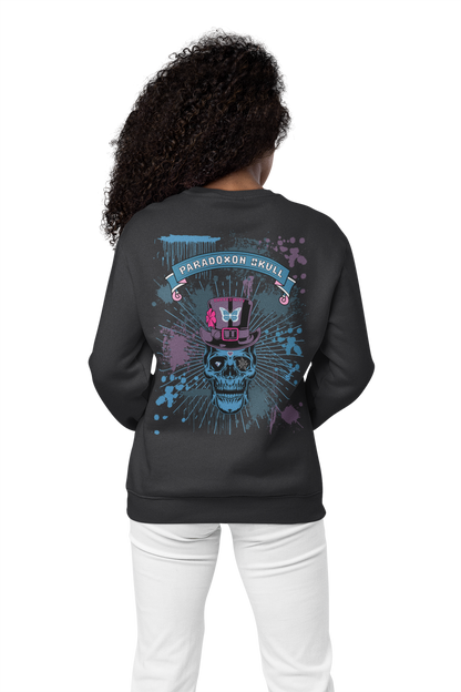 Blue Paradoxon Skull / Oversize Sweatshirt