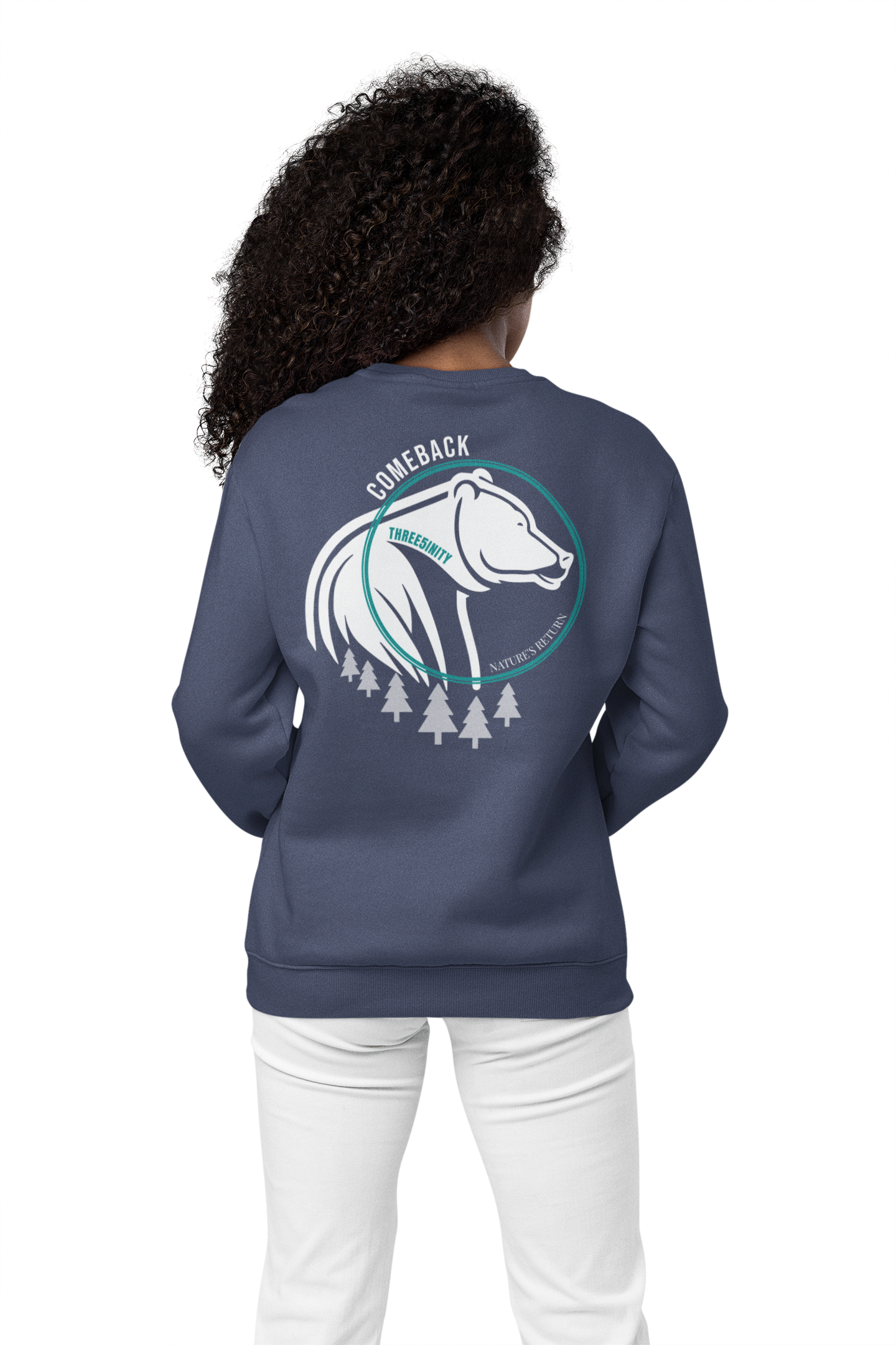 Comeback Bear / Oversize Sweatshirt