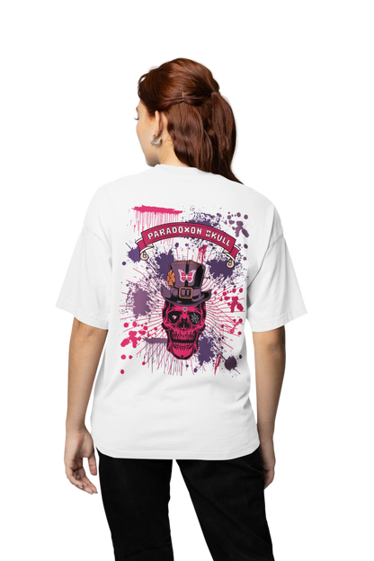 Violett Paradoxon Skull / Oversize Shirt