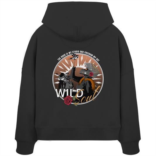 Wild Soul / Damen Boxcut Hoodie