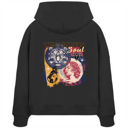 The Tigress Soul / Damen Boxcut Hoodie