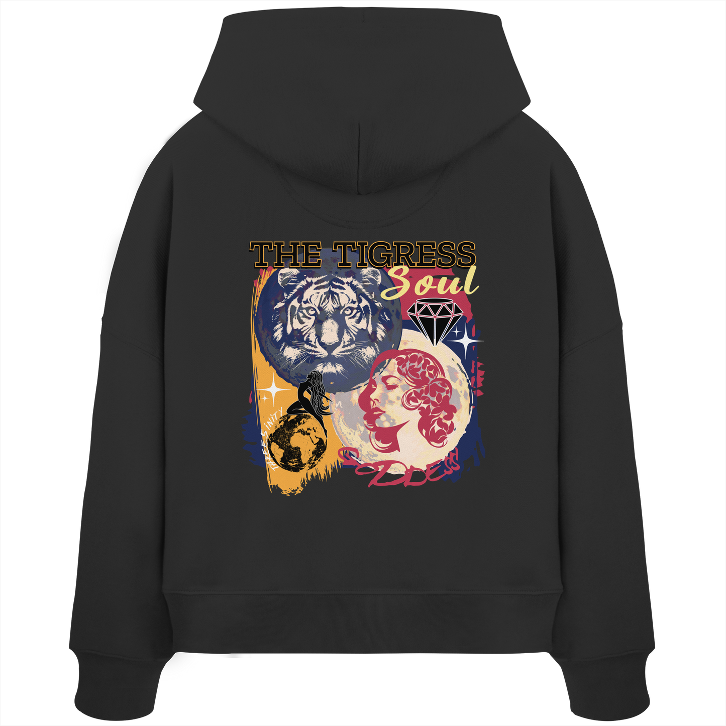 The Tigress Soul / Women's Boxcut Hoodie