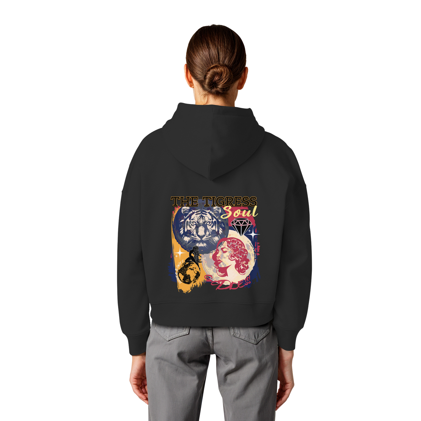 The Tigress Soul / Women's Boxcut Hoodie