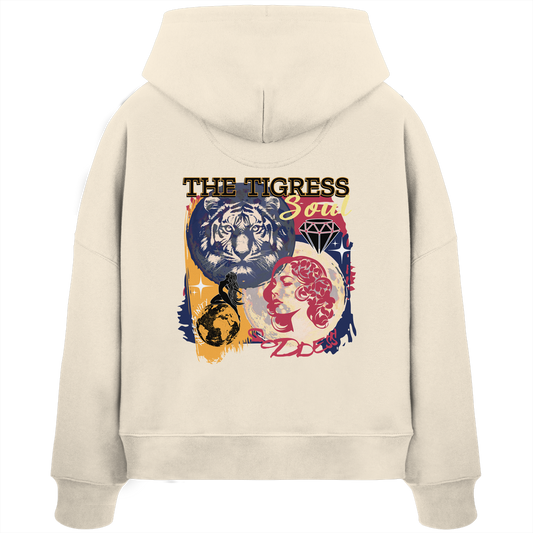 The Tigress Soul / Damen Boxcut Hoodie