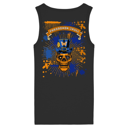 Orange Paradoxon Skull  /  Damen Tank Top