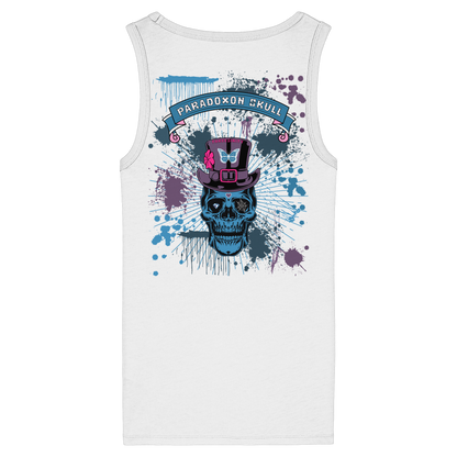 Blue Paradoxon Skull  / Damen Tank Top