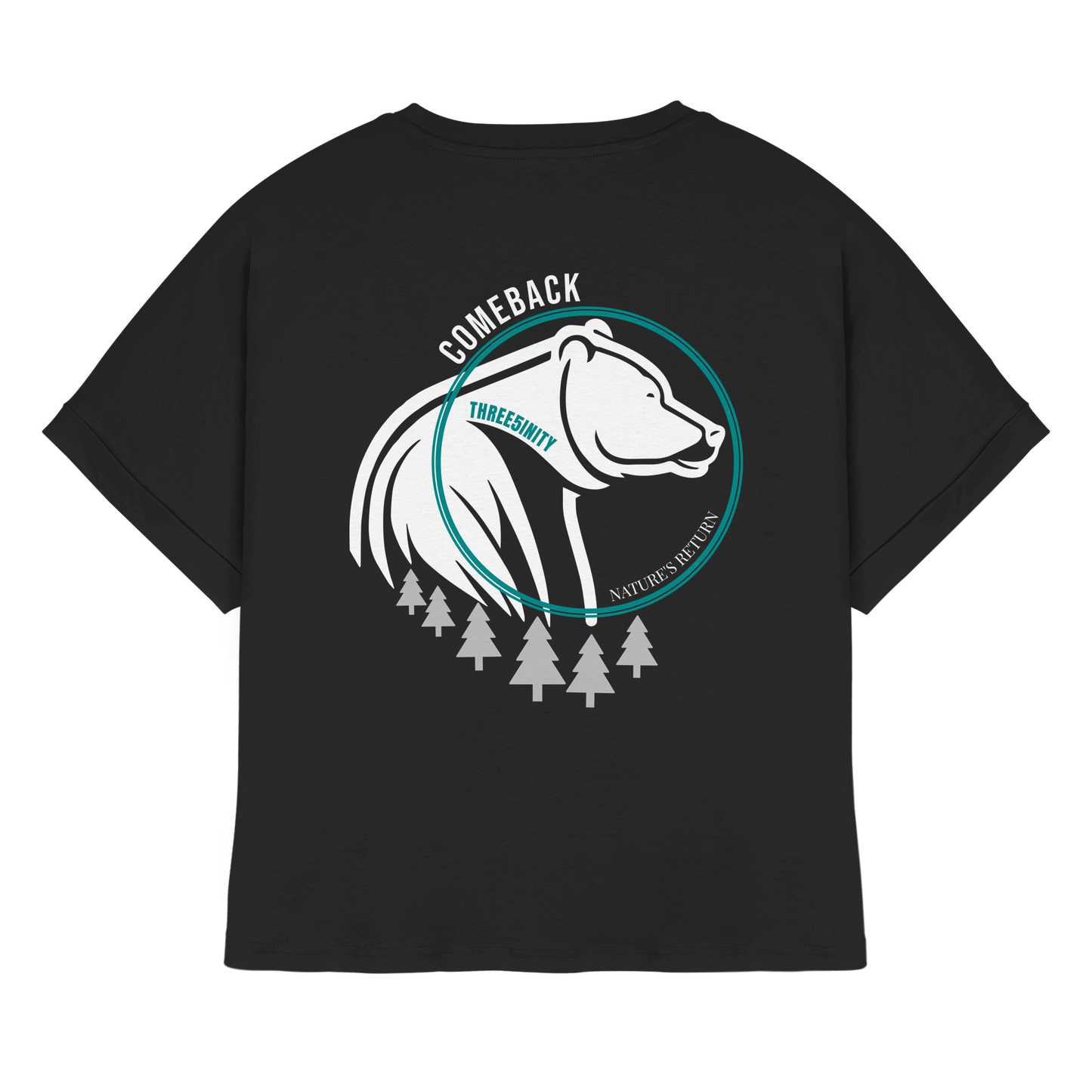 Comeback Bear / Ladies Oversize Shirt