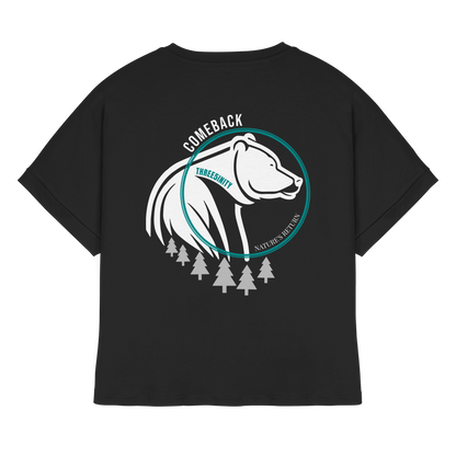 Comeback Bear / Ladies Oversize Shirt