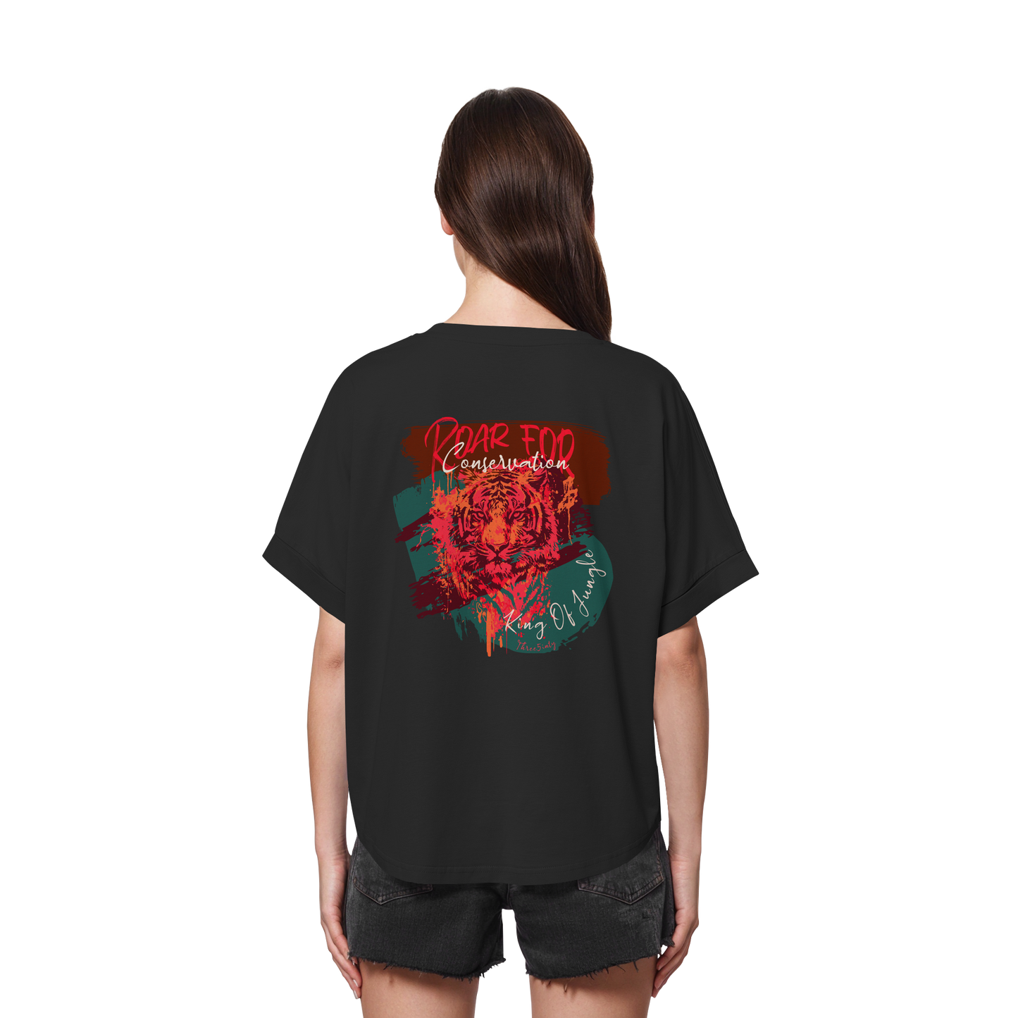 King Of Jungle Candy / Womens Oversize Shirt
