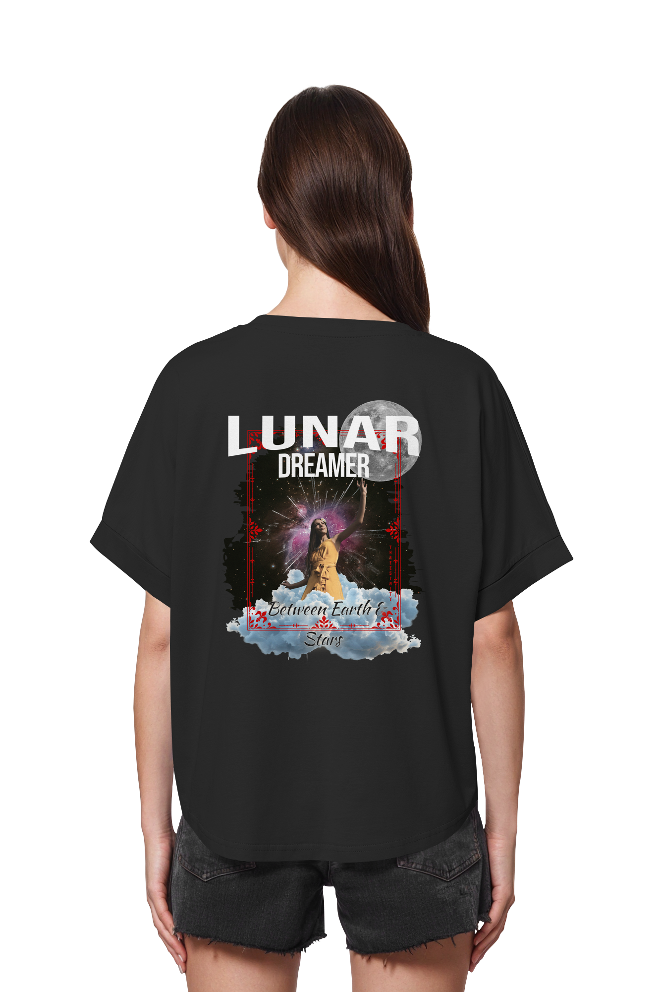 Lunar Dreamer / Ladies Oversize Shirt