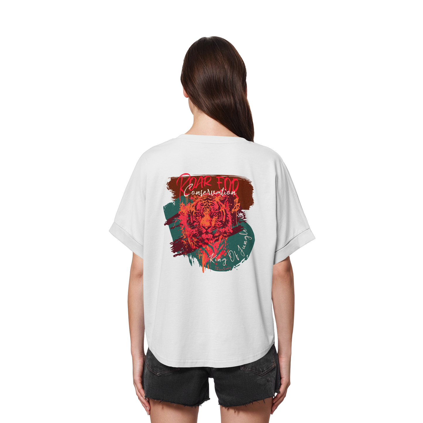 King Of Jungle Candy / Womens Oversize Shirt