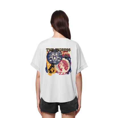 The Tigress Soul / Women's Rolled Sleeves T-Shirt