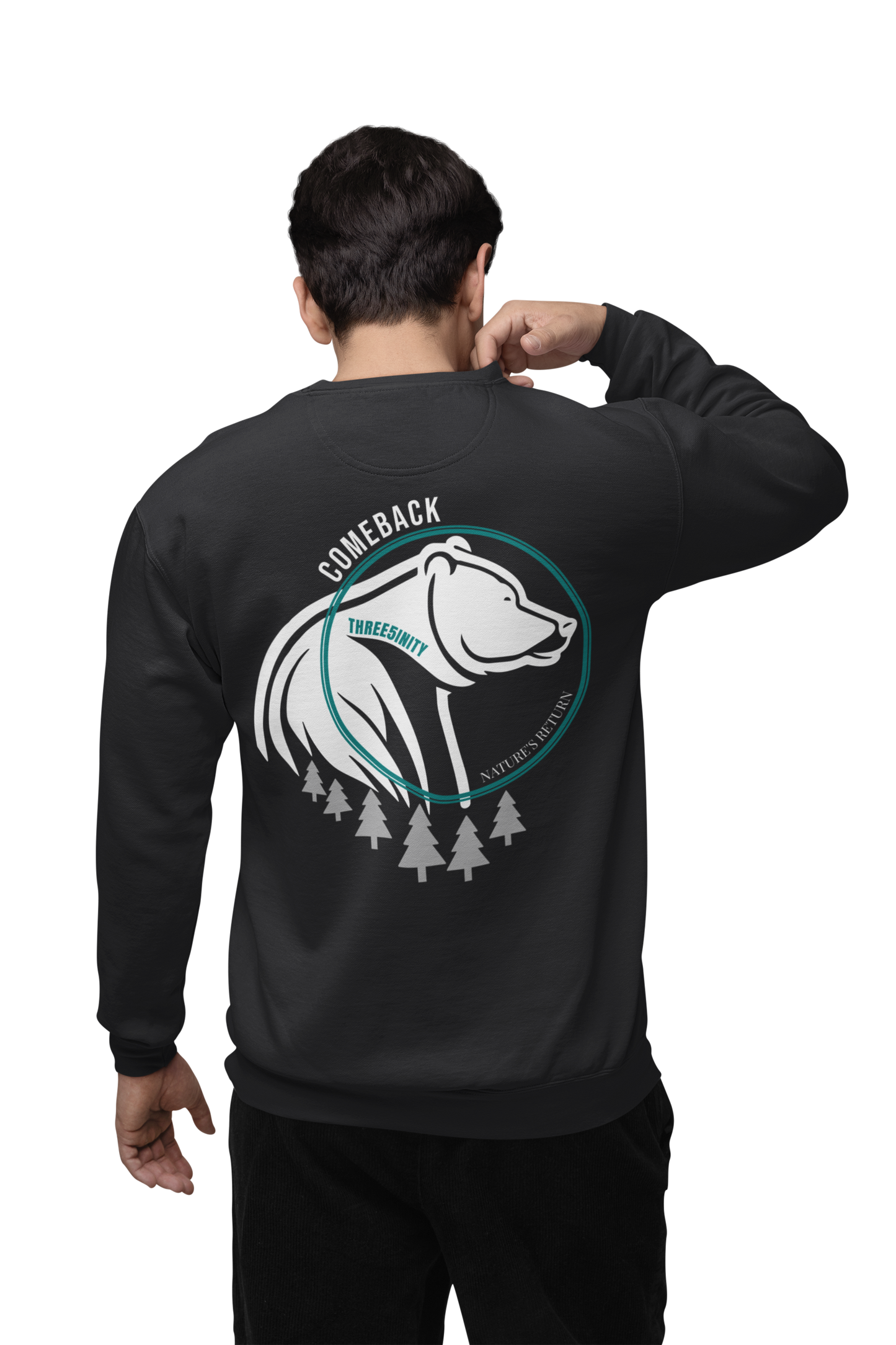 Comeback Bear / Oversize Sweatshirt