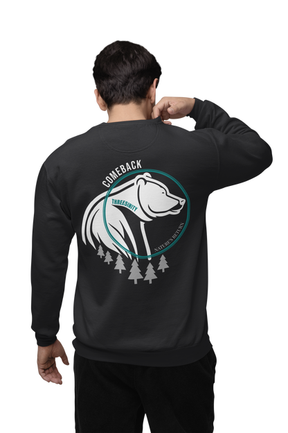 Comeback Bear / Oversize Sweatshirt