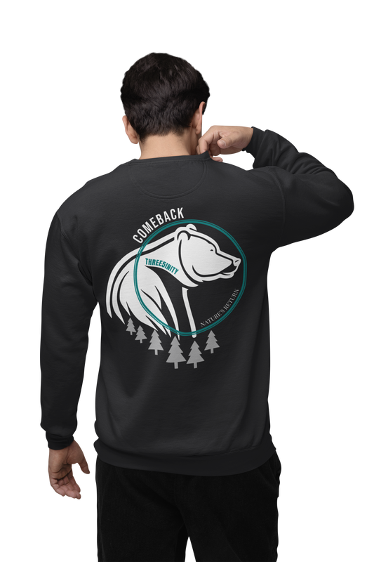 Comeback Bear / Oversize Sweatshirt