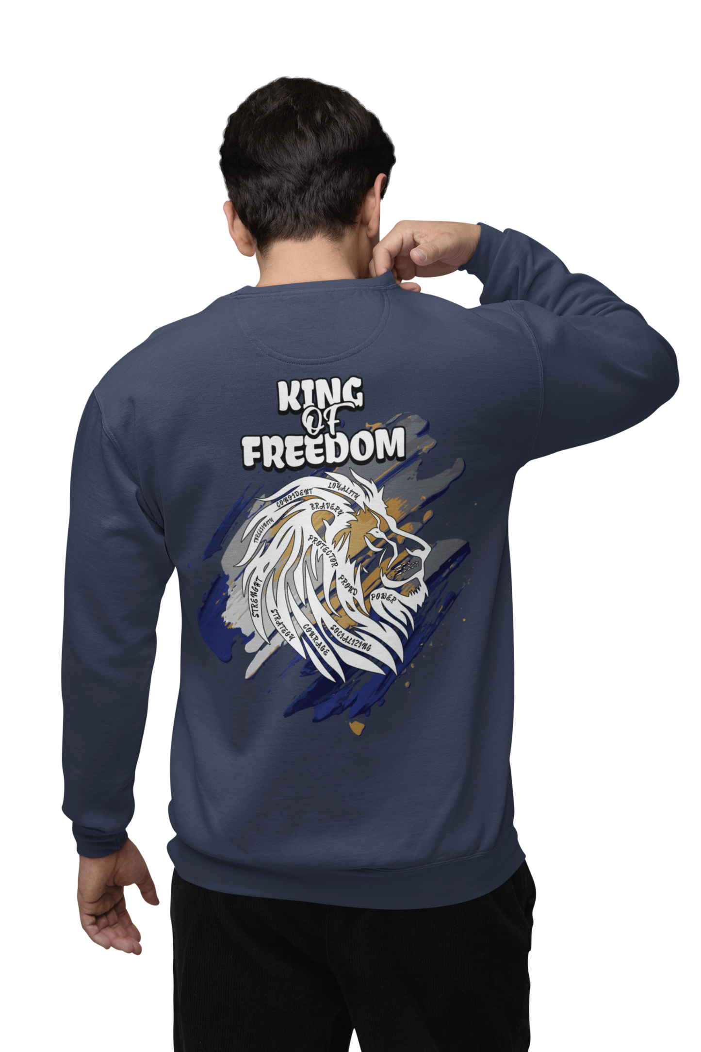 King of Freedom / Oversize Sweatshirt