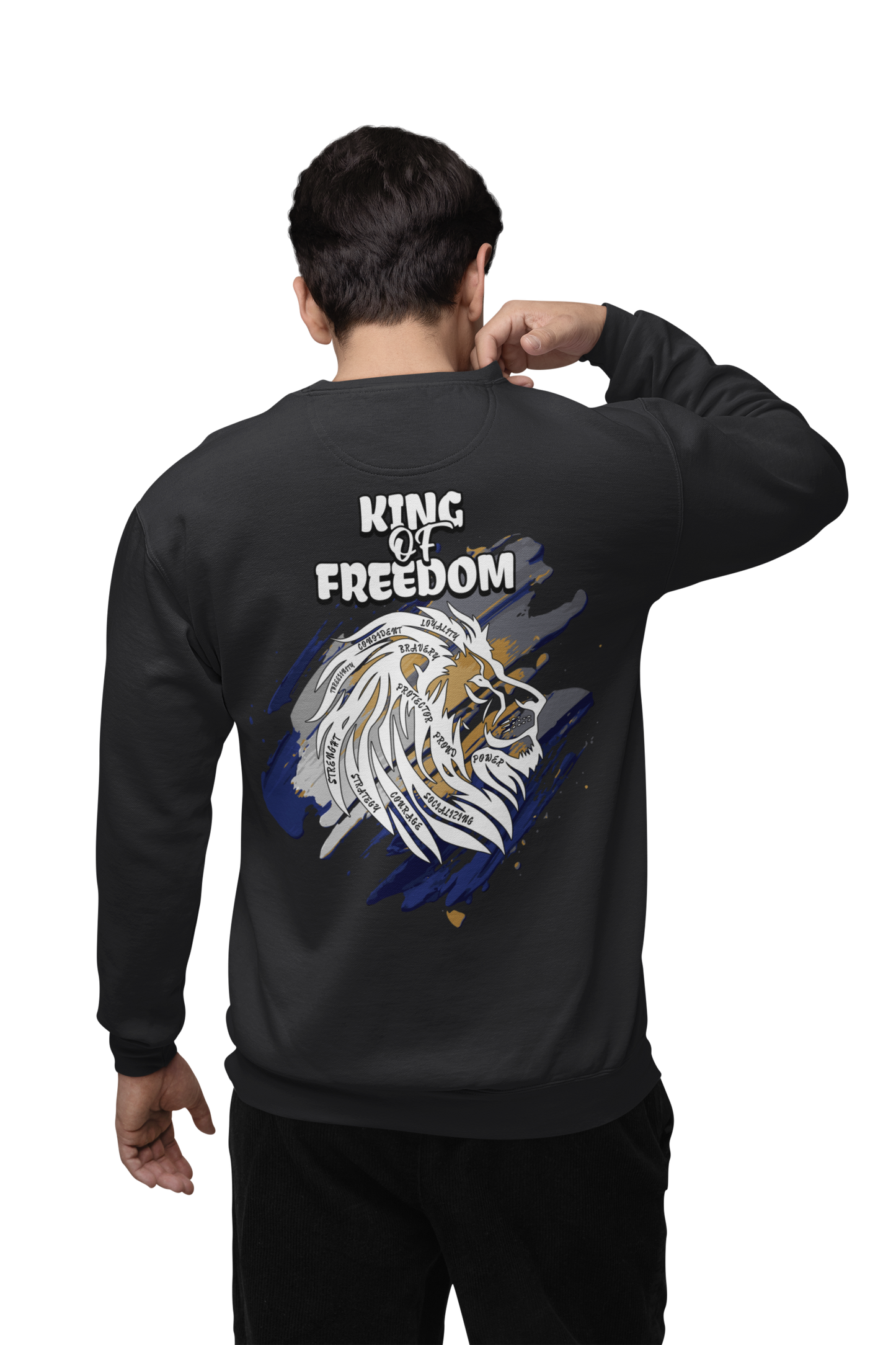 King of Freedom / Oversize Sweatshirt