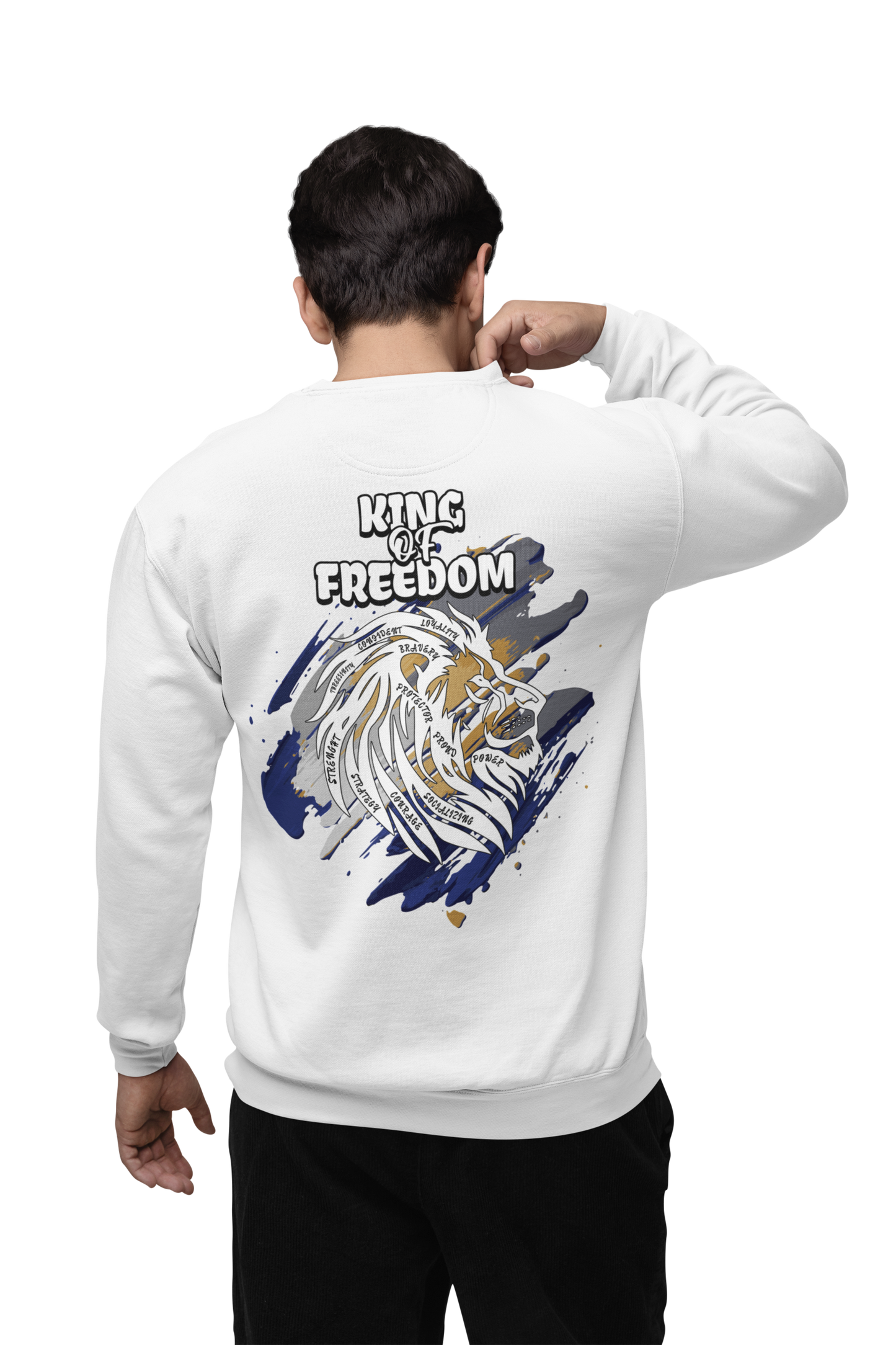 King of Freedom / Oversize Sweatshirt