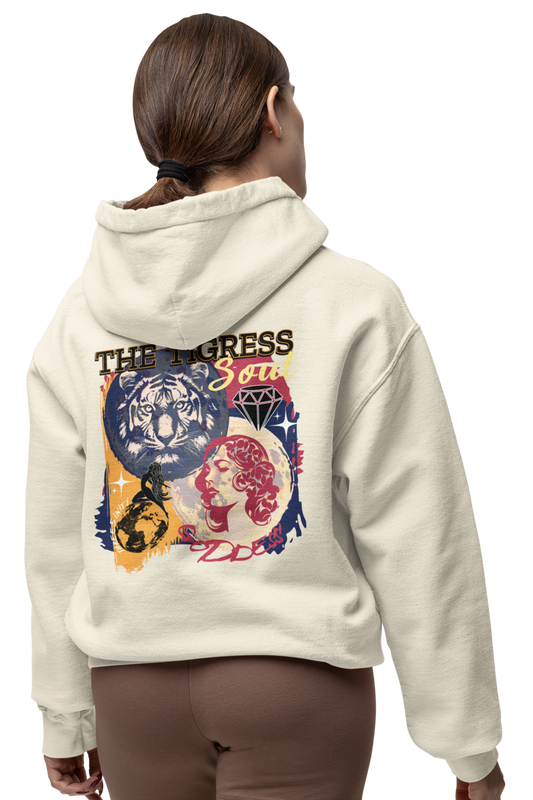 The Tigress Soul / Damen Boxcut Hoodie