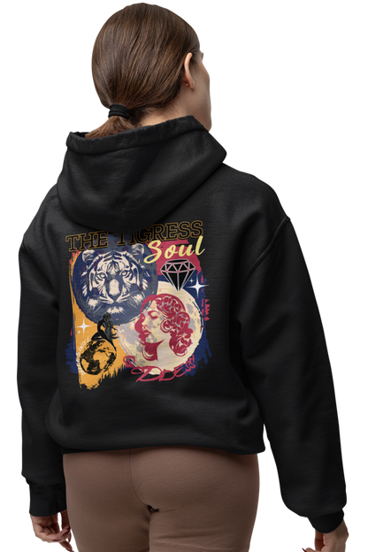 The Tigress Soul / Damen Boxcut Hoodie
