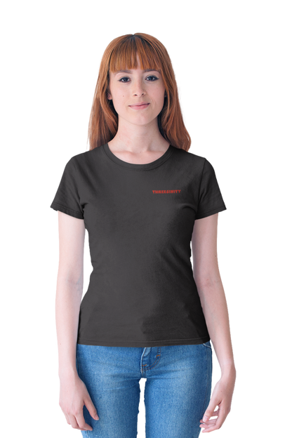 Red Paradoxon Skull / Fitted Ladies Shirt