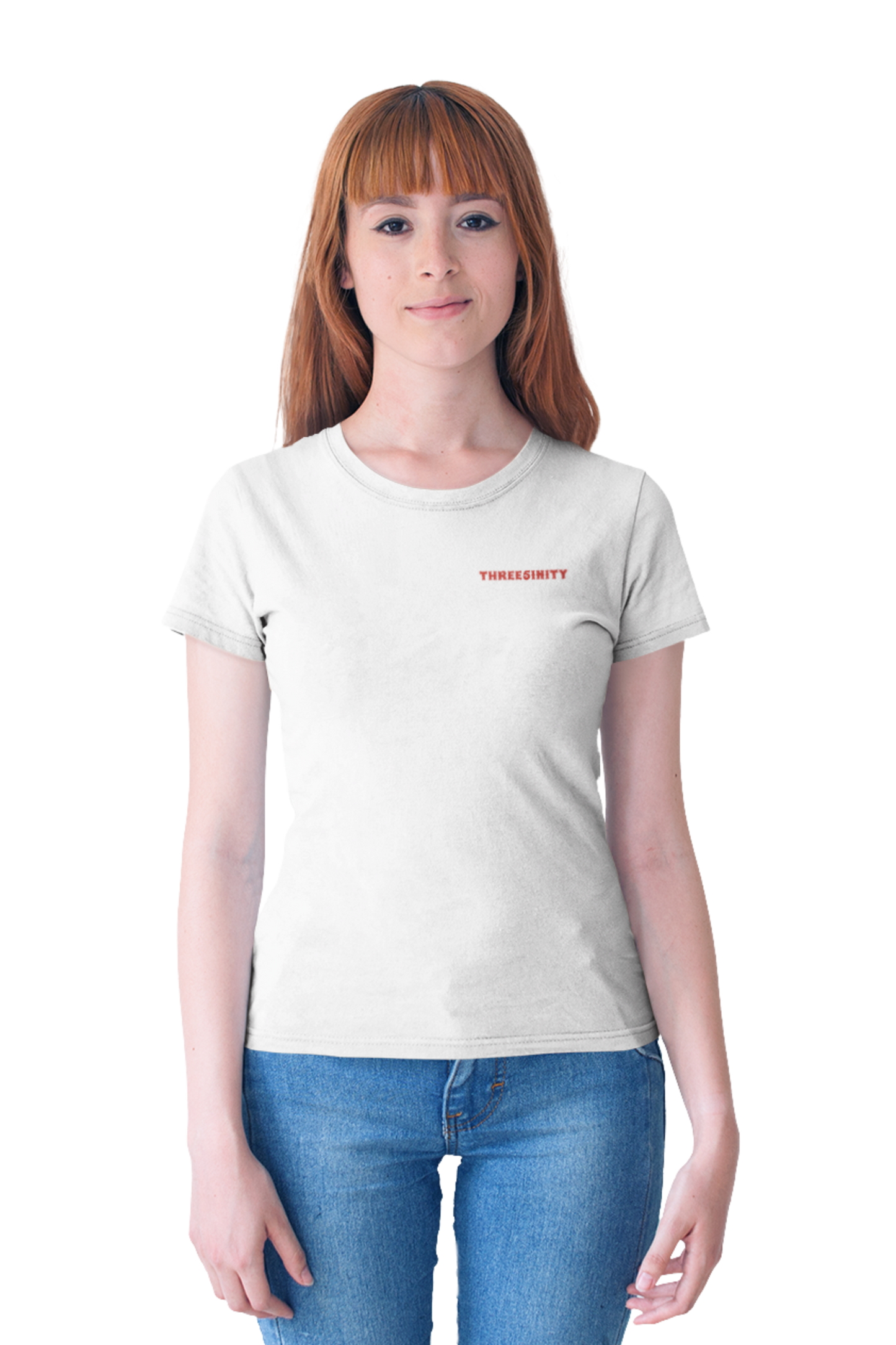 Red Paradoxon Skull / Fitted Ladies Shirt
