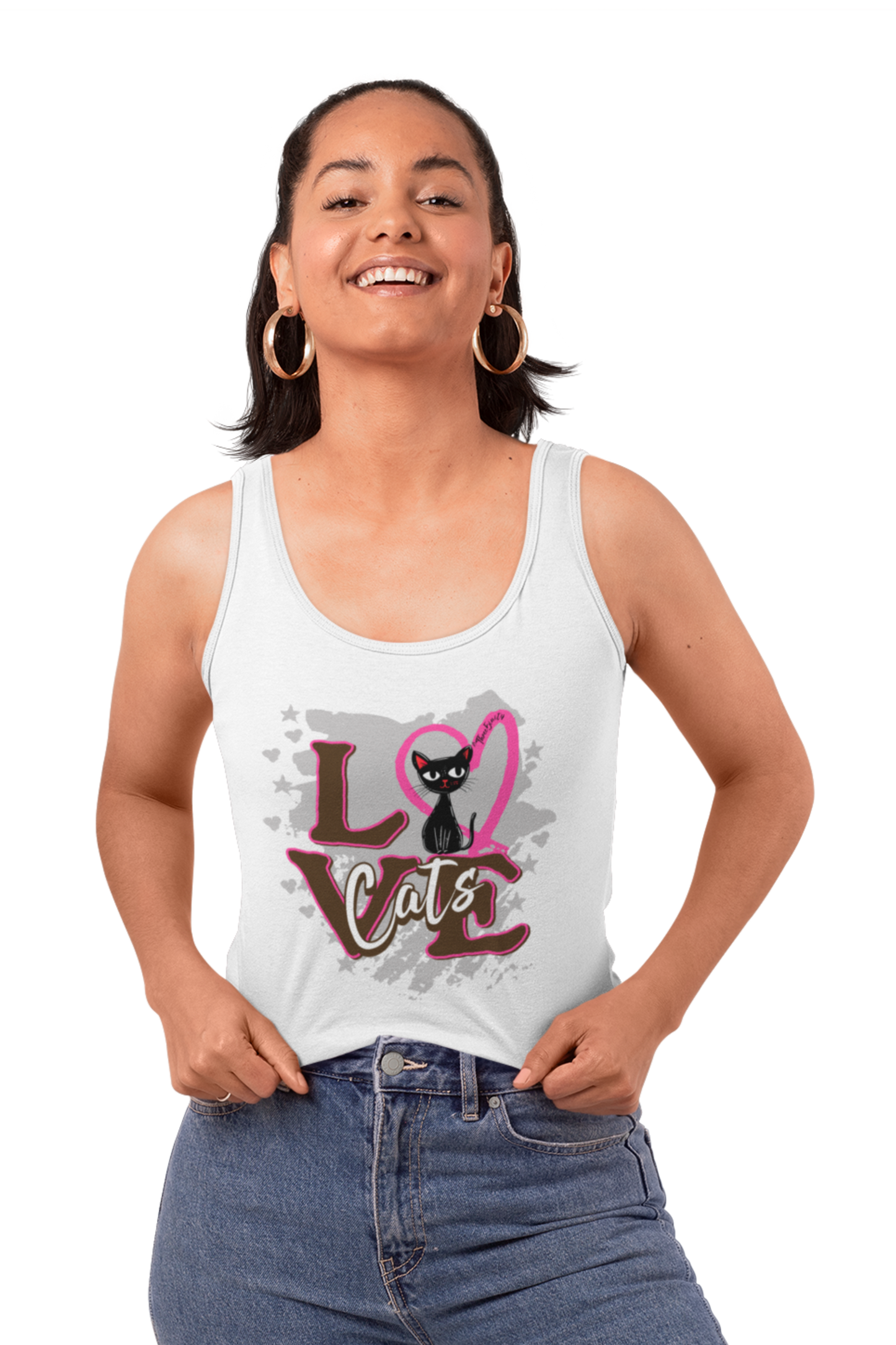 Love Cats / Damen Tank Top