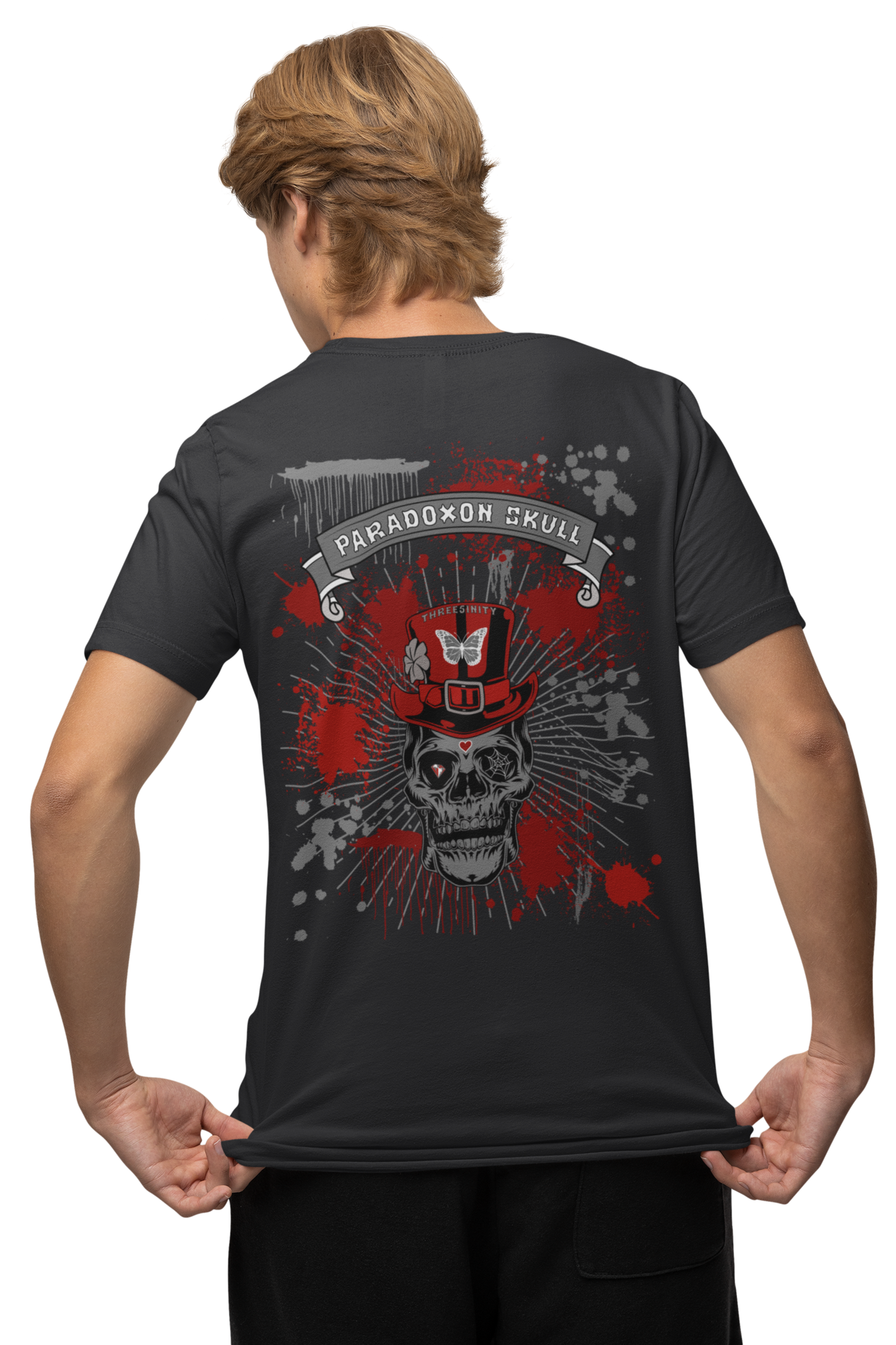 Red Paradoxon Skull / T-Shirt