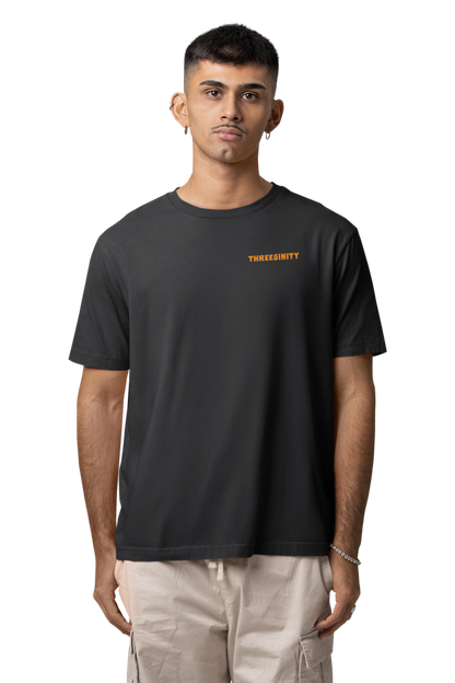 Orange Paradoxon Skull / Oversize Shirt